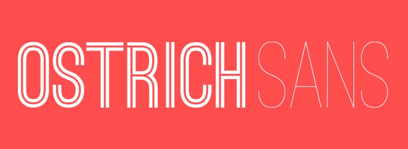 Ostrich Sans_Free-fonts