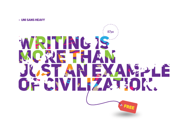 Uni Sans Free_Free fonts